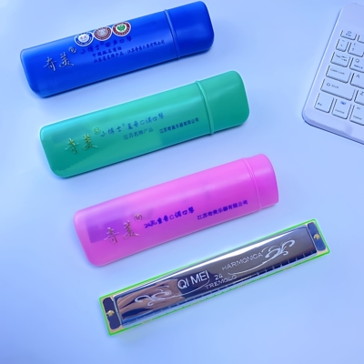 奇美24孔小学生口琴复音成人初学乐器入门演奏儿童重音初学者盒装