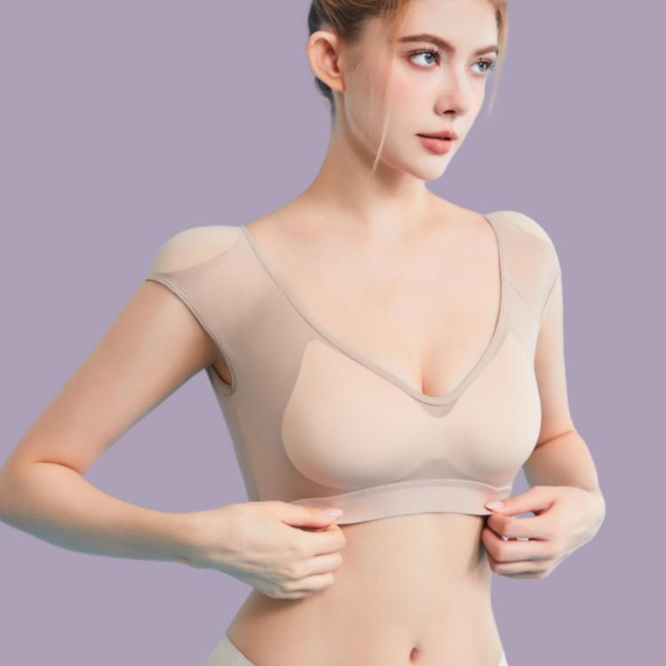 溜肩圆肩神器可拆卸垫肩内衣