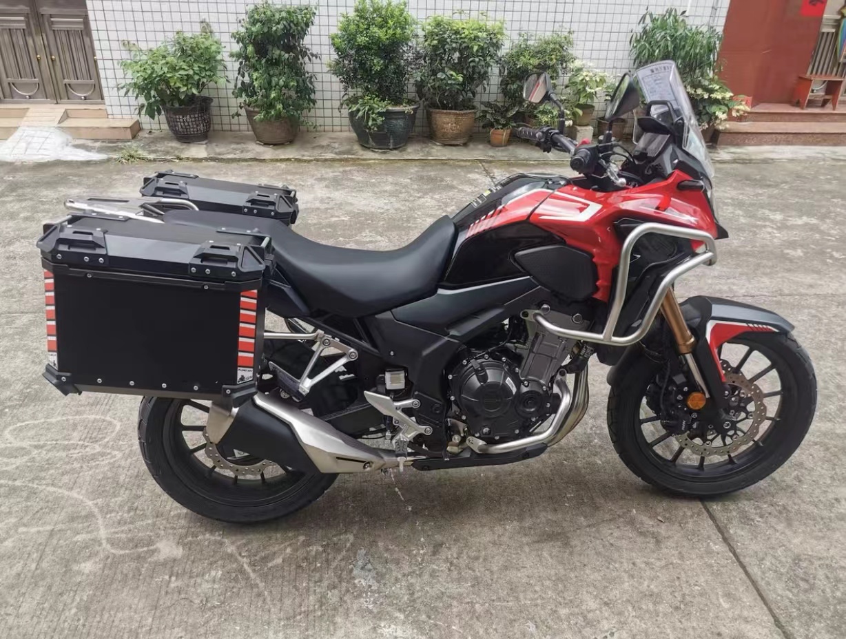 cb400x cb500x快拆防水38l摩旅边箱三箱 aluminum side box tail