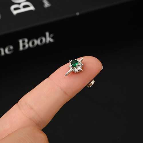 无耳洞耳饰北极星男士潮流个性磁吸耳钉磁铁耳环学生高级耳骨钉爆