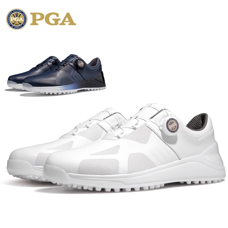 PGA高尔夫球鞋防滑轻便旋钮鞋