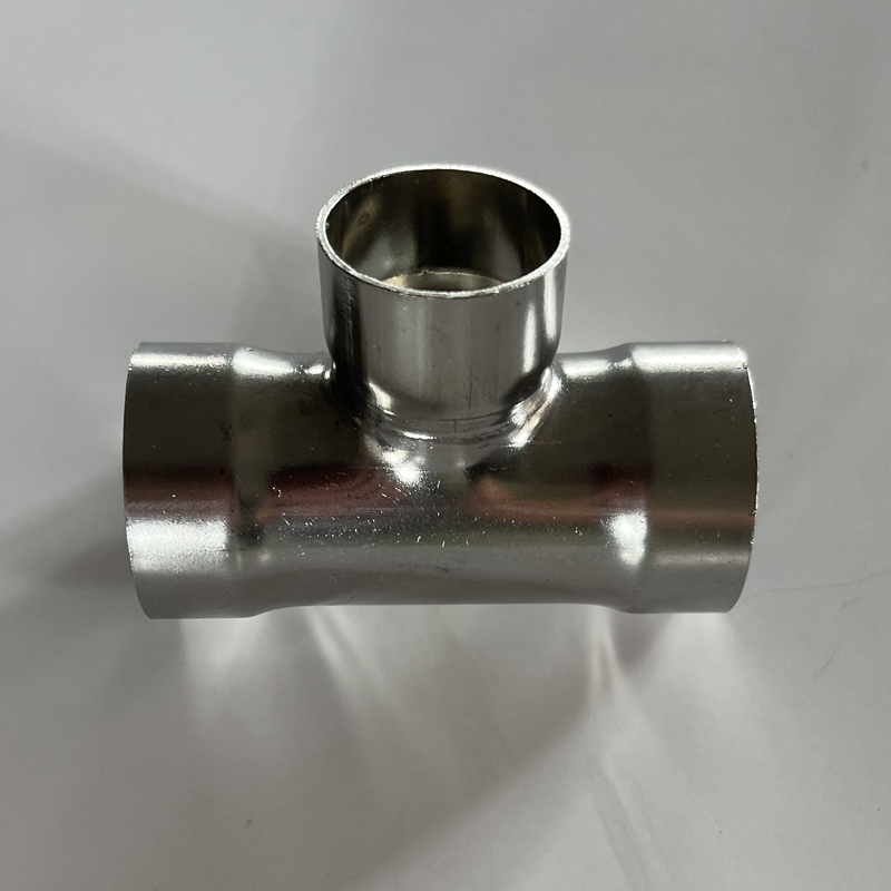 普通管件异径焊接三通304薄壁不锈钢水管承口接头承插式316穿线管