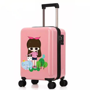 儿童行李箱hellokitty儿童拉杆箱20寸登机箱 万向轮ABS+PC行李箱