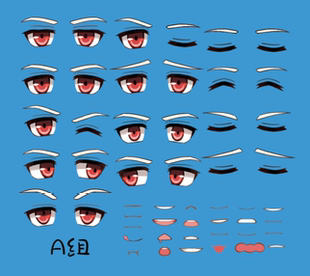 闪之轨迹 库洛水贴 GSC魔改 粘土人 水贴 ob11 作者lofter:Rath