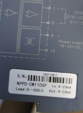 议价 隔离栅,NPPD-CM11DSP,,95成新,现卖现