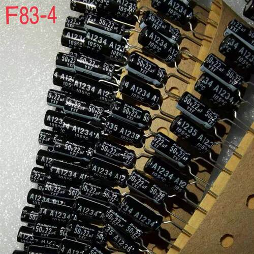 议价 10个2元 Rubycon 50v22uf  全新正品 电解