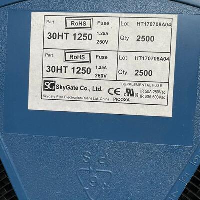 议价 30HT1250   SKYGATE日本进口一次性保险丝