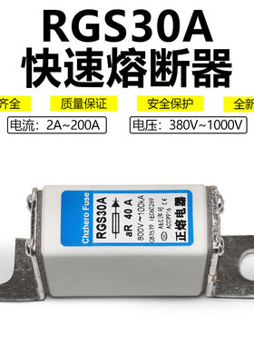 RGS30A 660V690V30A25A20A16A15A12A10A6A5A2A快速熔断器