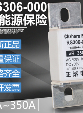 保险RS306-000-LE 350A 315A 250A 200A 160A 125A DC750V熔断器