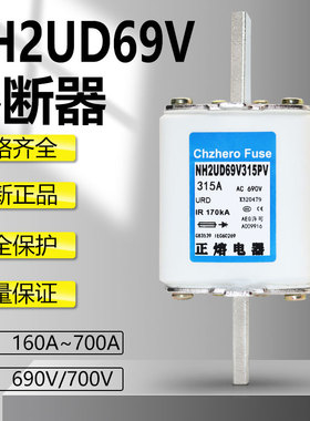 熔断器69URD2PV0160/250/315/350/400/450/500/550/630保险丝690V