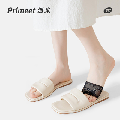 PRIMEET/派米配高跟鞋半掌袜女夏