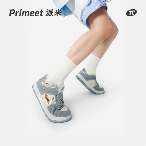 PRIMEET/派米透气男女棉简约袜子