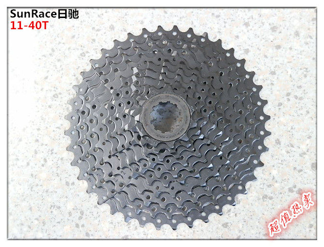 台湾SunRace日驰山地车11-40T卡式飞轮