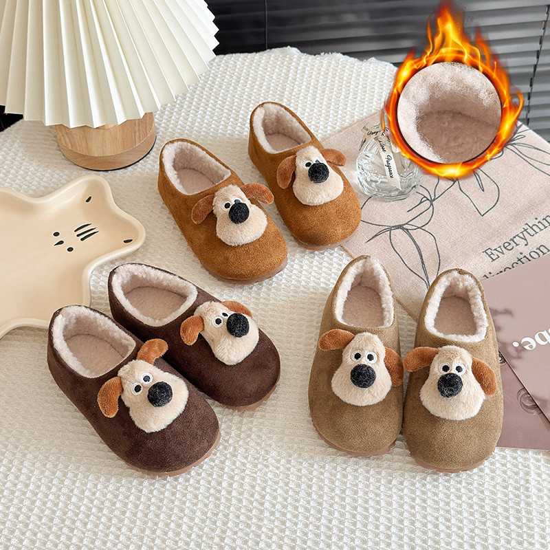儿童棉鞋2025冬季新款男女童卡通小狗勃肯鞋加绒保暖毛毛豆豆鞋子,童鞋/婴儿鞋/亲子鞋,棉鞋,淘宝优惠券,粉丝福利购,淘宝优惠卷