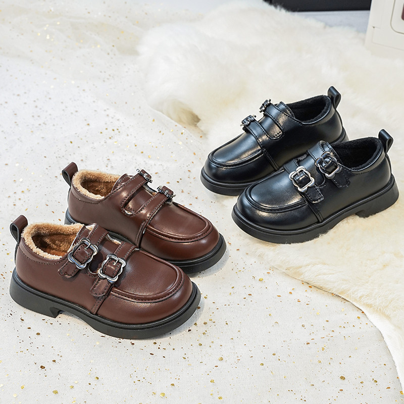 女童皮鞋2025秋冬季新款加绒儿童二棉鞋子小女孩公主鞋软底乐福鞋,童鞋/婴儿鞋/亲子鞋,皮鞋,淘宝优惠券,粉丝福利购,淘宝优惠卷
