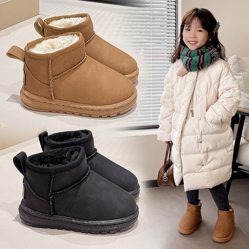 冬季女童棉鞋女2025年冬新款儿童雪地靴加绒加厚男童保暖棉靴防水,童鞋/婴儿鞋/亲子鞋,棉鞋,淘宝优惠券,粉丝福利购,淘宝优惠卷