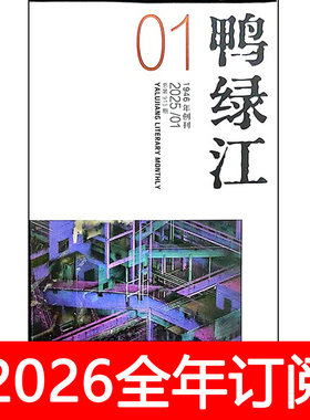 鸭绿江杂志2025年1-12期小说月报作家微型评论中篇长篇文学选刊
