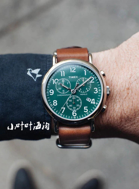 现货 天美时TIMEX Weekender 男款中性女款石英皮带TWC066500计时