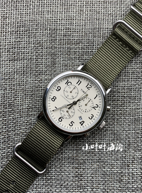 现货 天美时 TIMEX Weekender系列 三眼计时 TW2P714  TW2P621