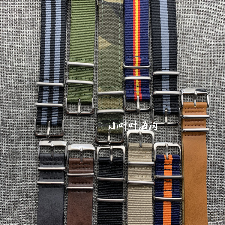 【适配】天美时TIMEX Weekend系列 帆布表带 皮带 北约NATO表带