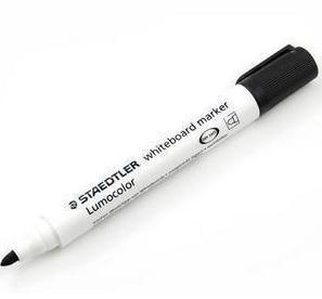 德国施德楼 STAEDTLER Lumocolor 351 白板笔 易擦除 单只