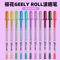 Сакура Японская вишневая вишня Gelly Paper Dan Pen ручка ручка Shin Pen High -Gloss -рука с крючка