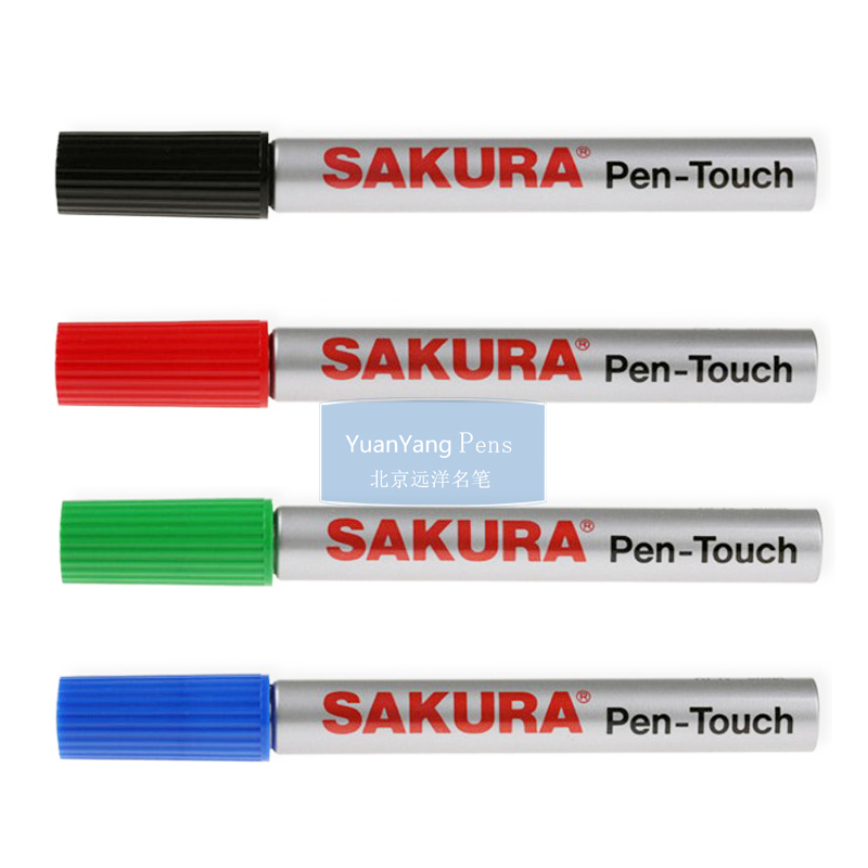 日本樱花SAKURA油性记号笔箱头笔光盘标记笔马克笔Pen-Touch XPK