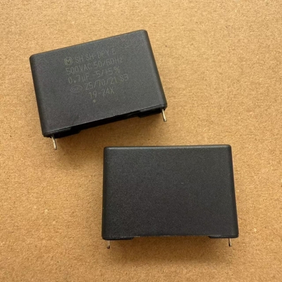 日本松下风扇电容500V0.7UF 直插2脚 SH-DPY 空调风机启动电容器