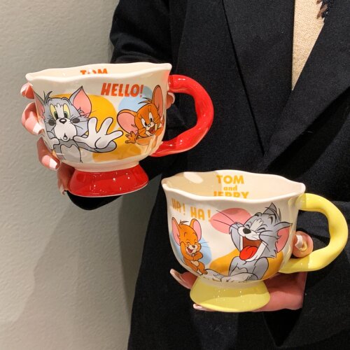 【猫和老鼠陶瓷马克杯2026新款】