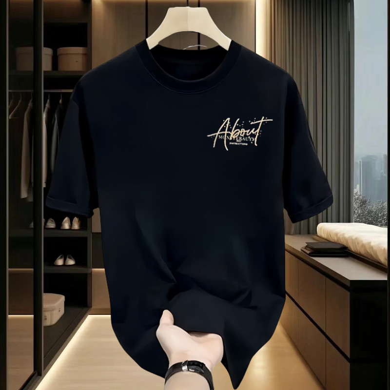 海外订单尾货~专柜外贸撤回清仓夏季韩版宽松重磅纯棉短袖t恤男女