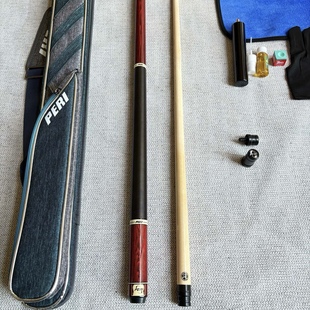 皮尔力sy01台球杆复刻款手工杆大头杆九球中八斯诺克球杆