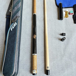 皮尔力sy04台球杆复刻款手工杆大头杆九球中八斯诺克球杆