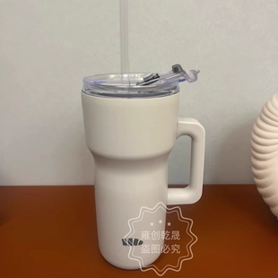 适配蕉下Beneunder吸管保温杯900ml款配件密封防漏水双饮杯杯盖