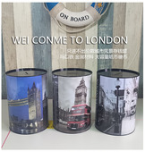 创意只进不出经典 复古伦敦街道储蓄罐不可取存钱罐大容量成人网红