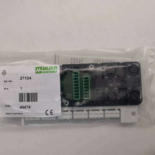 MURR 27104 钝化Dl 0°塑料 4XM12 5PO