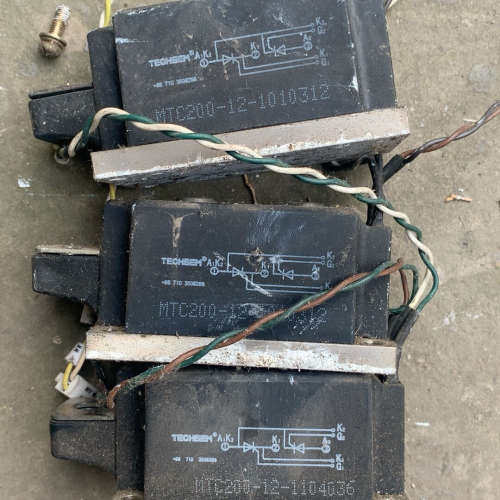 可控硅模块MTC200-12  西普软启动器可控硅模块 TE
