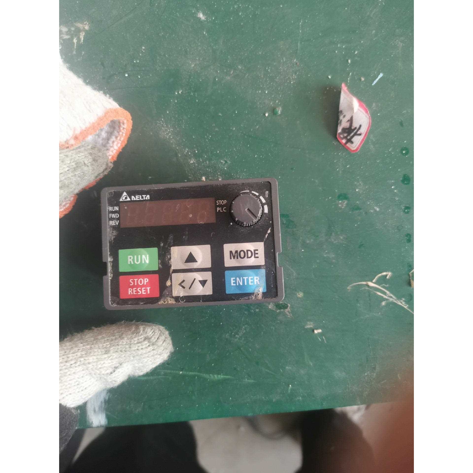 #台达变频器 台达VFD-MS300系列变频器面板 型号