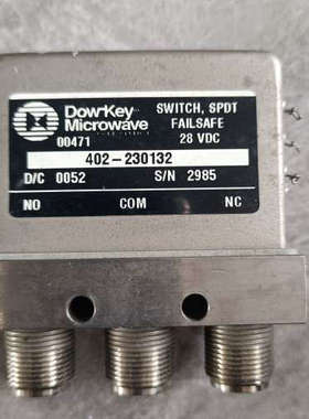 402-230132 美国Dow-Key射频开关，28V射频