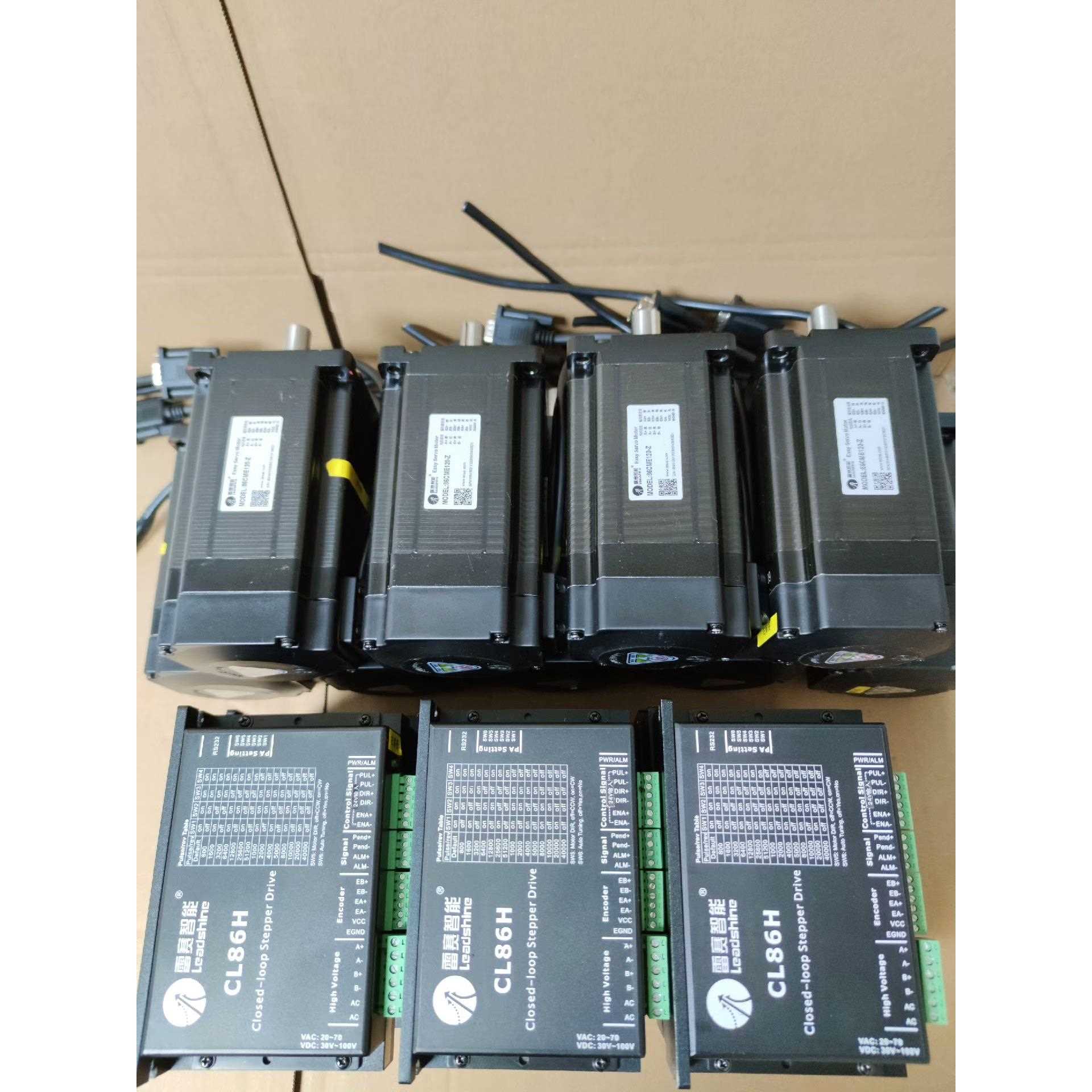 雷赛86闭环步进套装，电机型号86CME120-Z，扭矩12