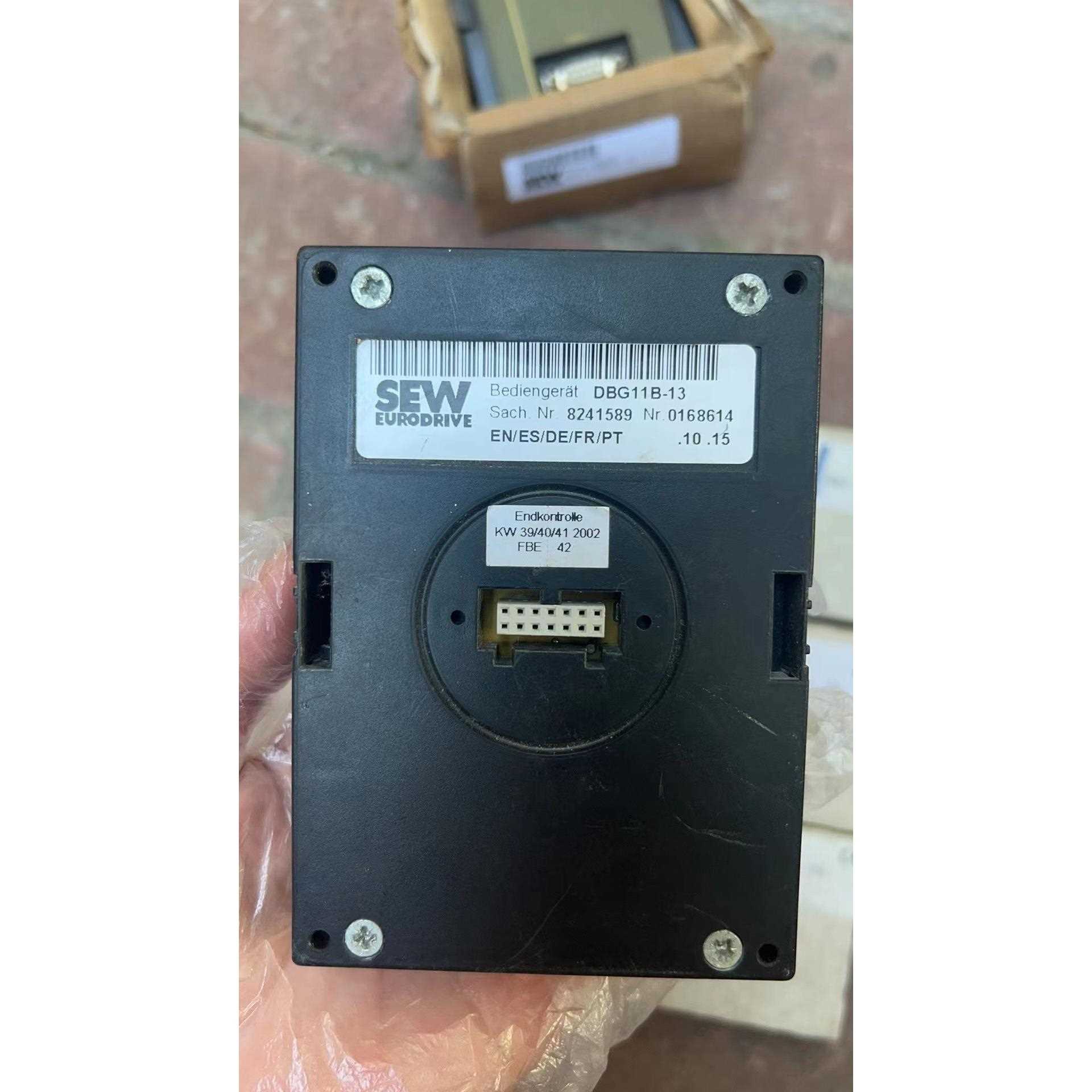 SEW变频器控制面板 DBG11B-13 实物拍摄，拆机包好