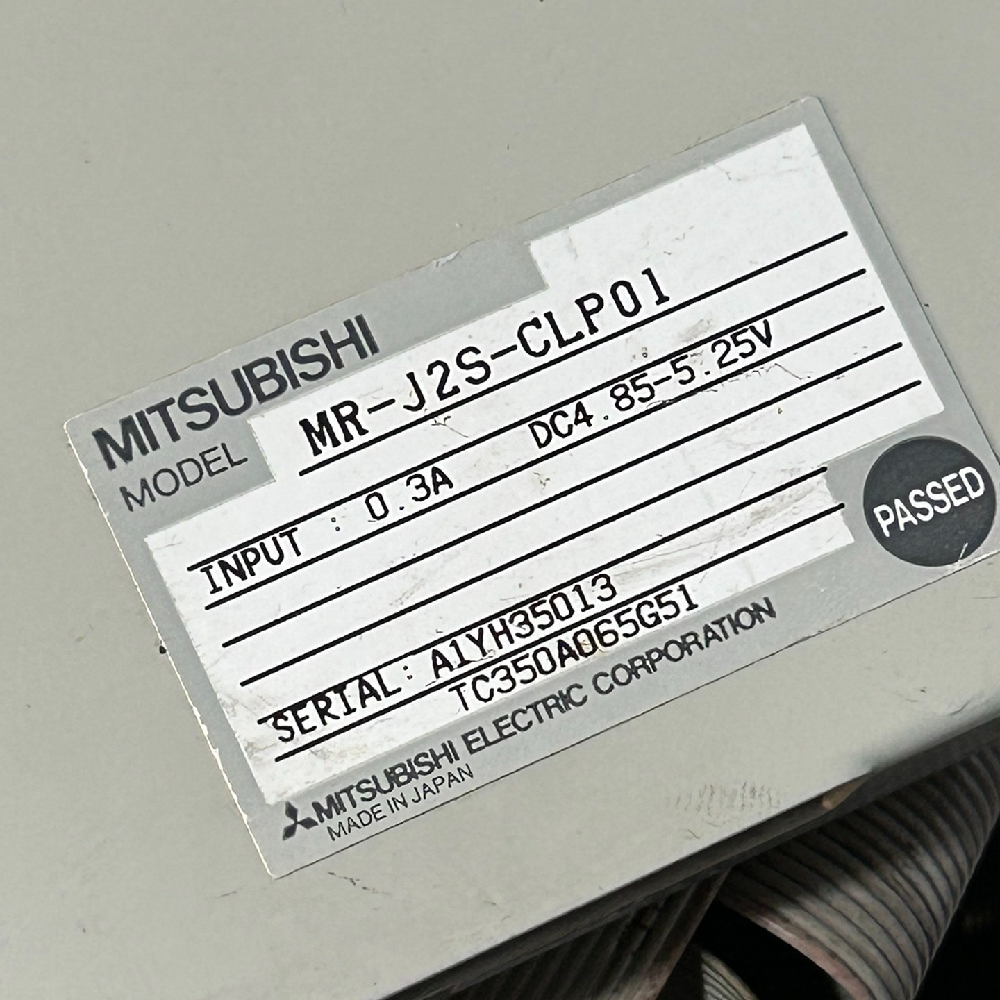 拆机三菱伺服驱动MR－J2S－CLP01，实拍照片，功能包好