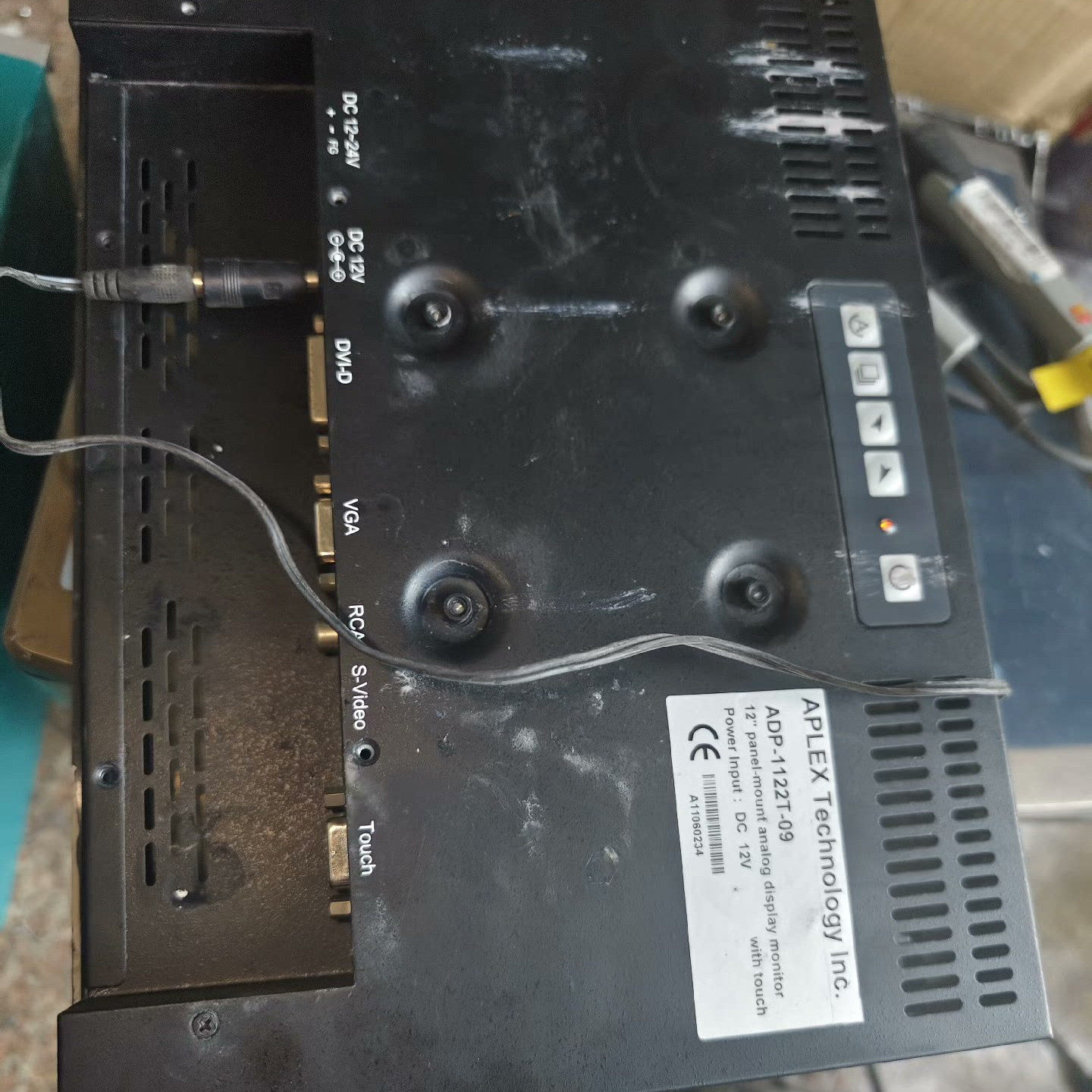 APLEX ADP-1122T-09显示屏 实物拍摄图，需