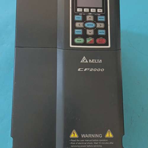 台达变频器一台，型号VFD110CP43A-21。成色