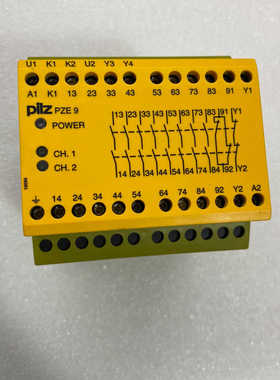 皮尔兹安全继电器，型号774140，实物图拍摄，功能包好，不