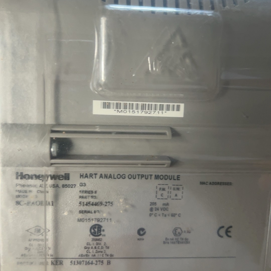 Honeywell 8C-PAOHA1，51454469-2