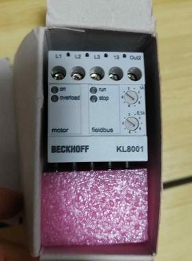 KL8001 德国BECKHOFF倍福模块全新未使用功能包好