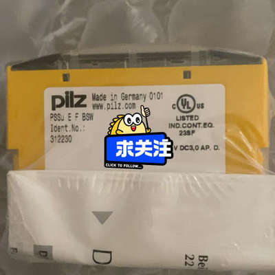 皮尔兹312230皮尔兹 PILZ 312230 PSSU