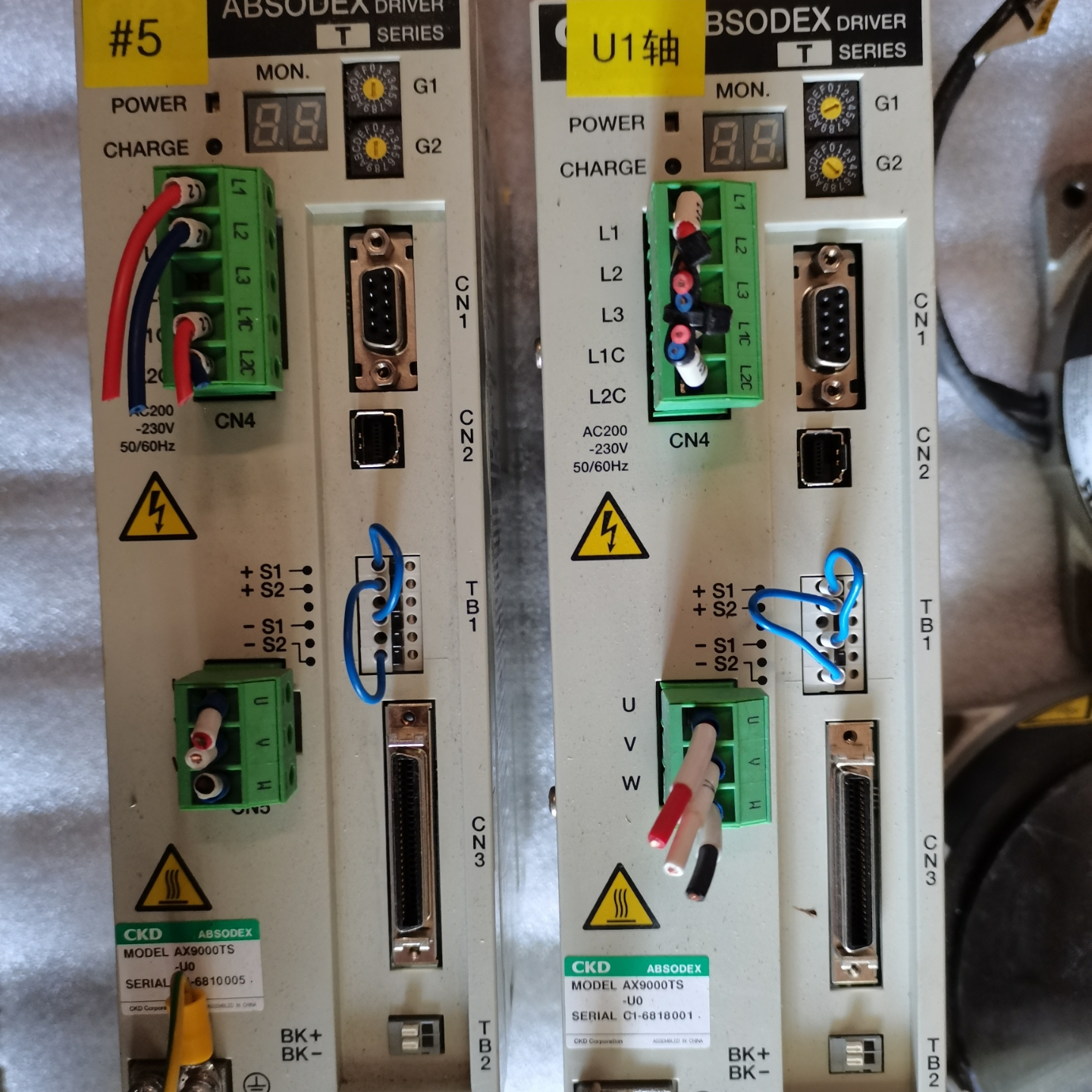 CKD驱动器AX9000TS-U0+DD马达电机AX4009