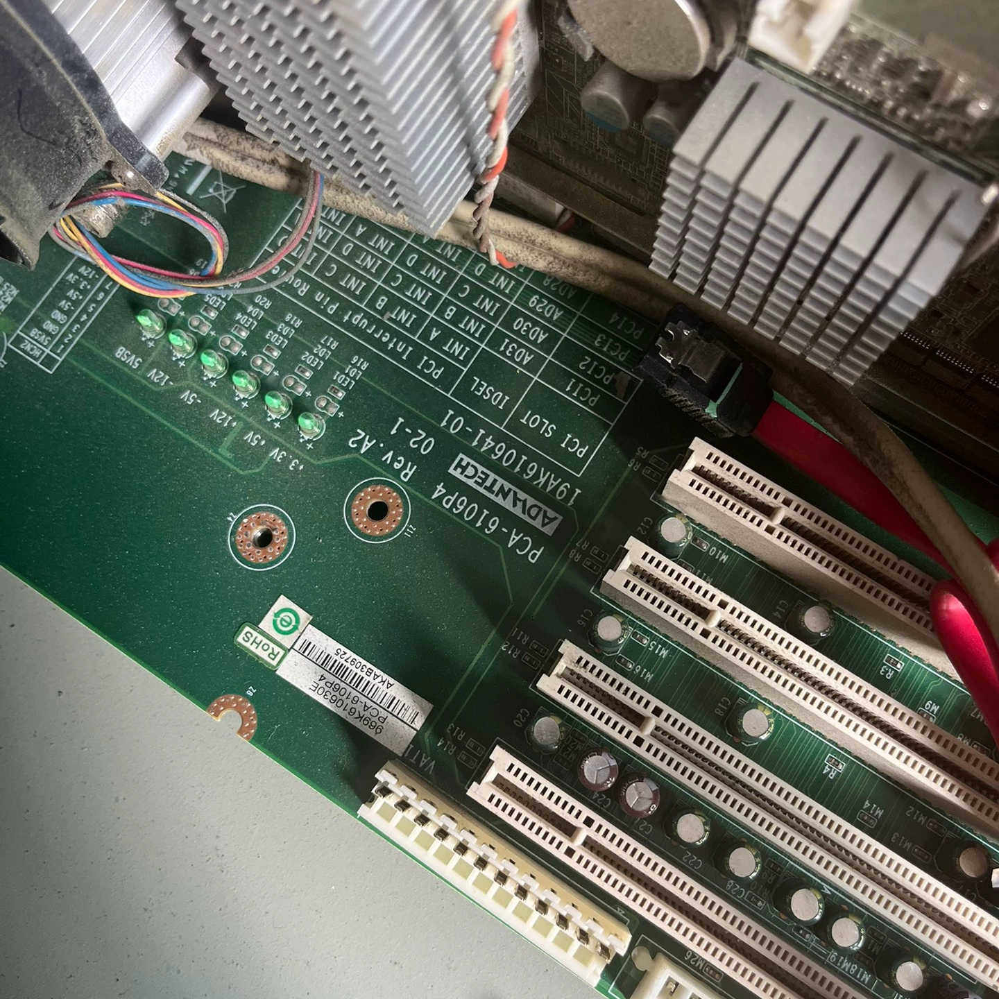 研华底板PCA-6016P4，PCA6114P7，PCA60