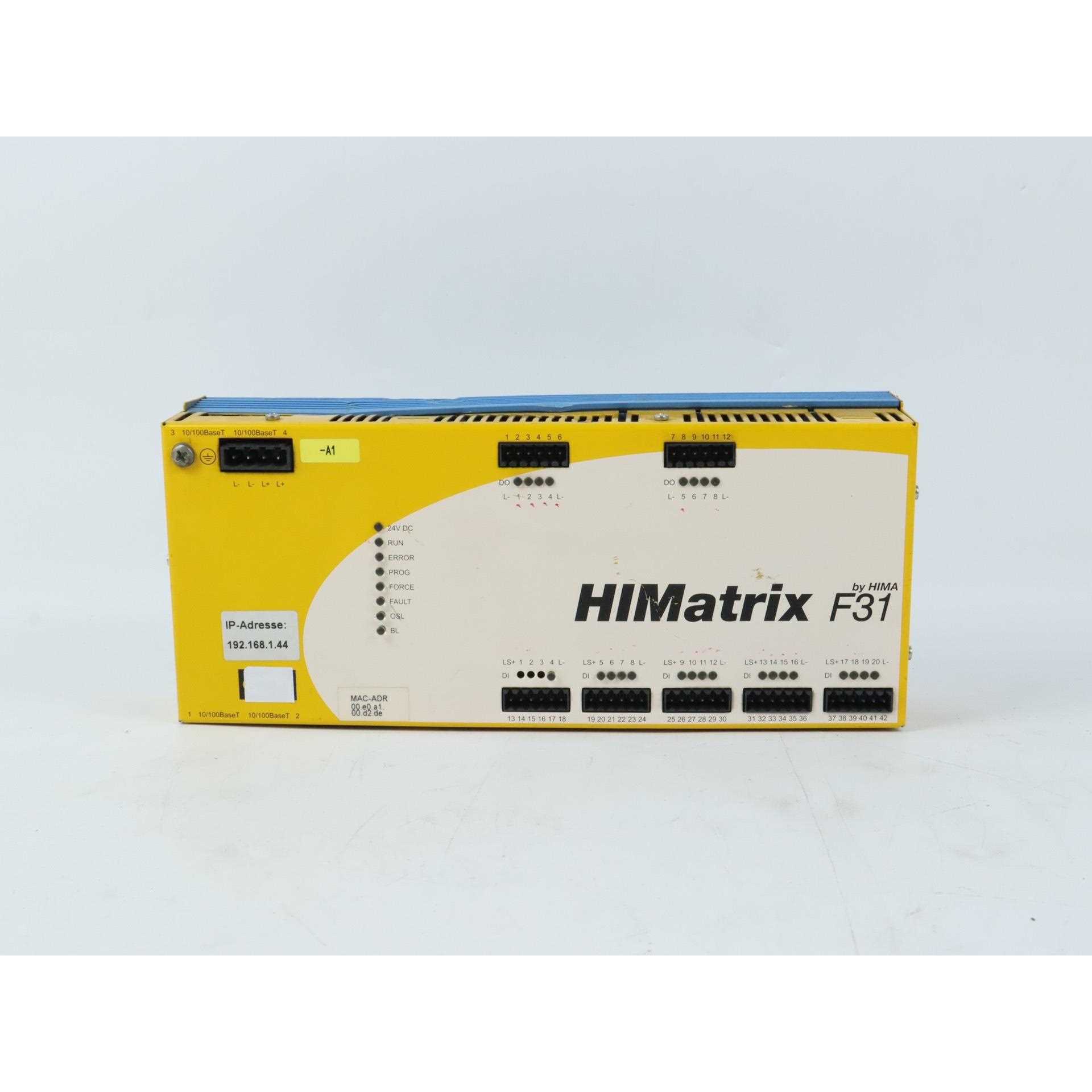 HIMA黑马控制模块 HiMatrix F31 02